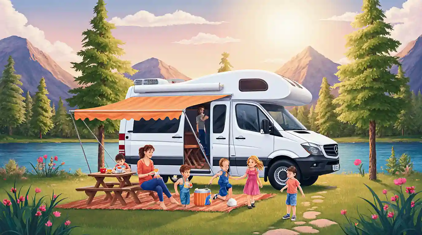 Voyage en van en famille